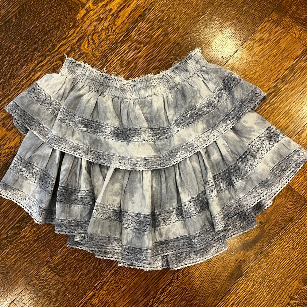 Love shack Ruffle Mini Skirt